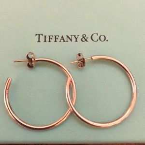 Tiffany Sterling Hoops